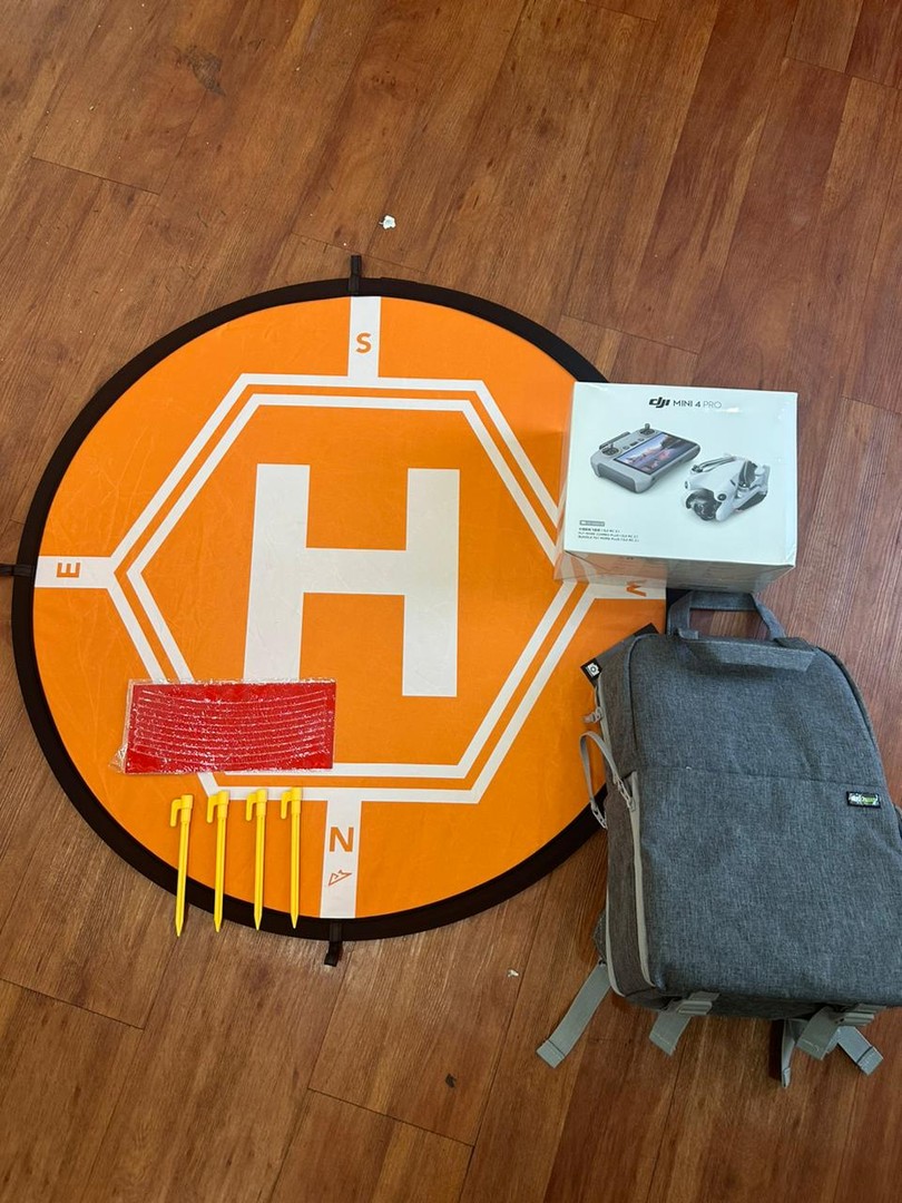 camaras y audio - DJI MINI 4 PRO FLY MORE COMBO BATTERY PLUS + PLATAFORMA DE ATERRIZAJE + MOCHILA