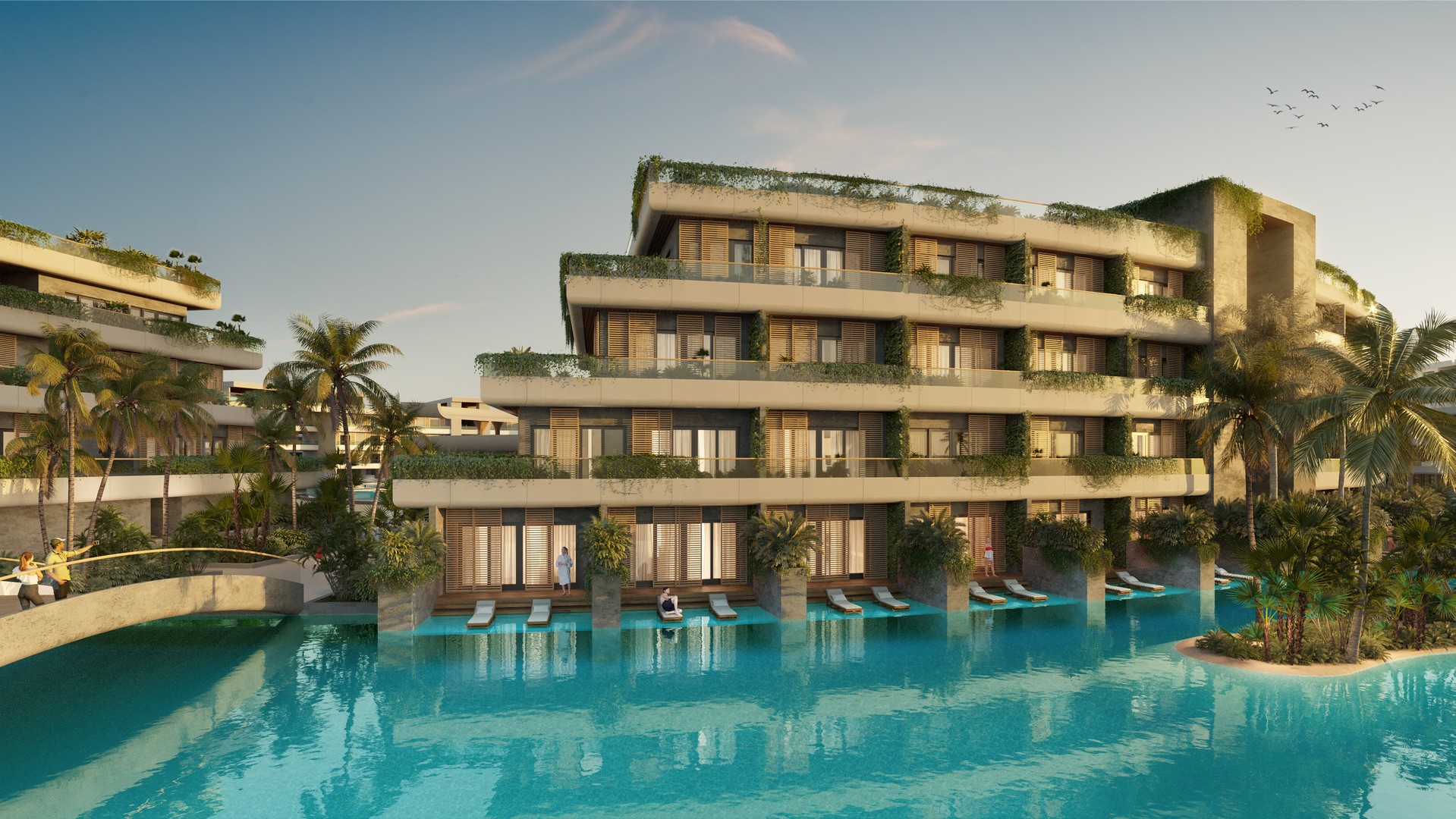 apartamentos - Apartamentos de lujo de venta en Punta Cana, a 3 minutos de la playa. 1,2,3 hab. 2
