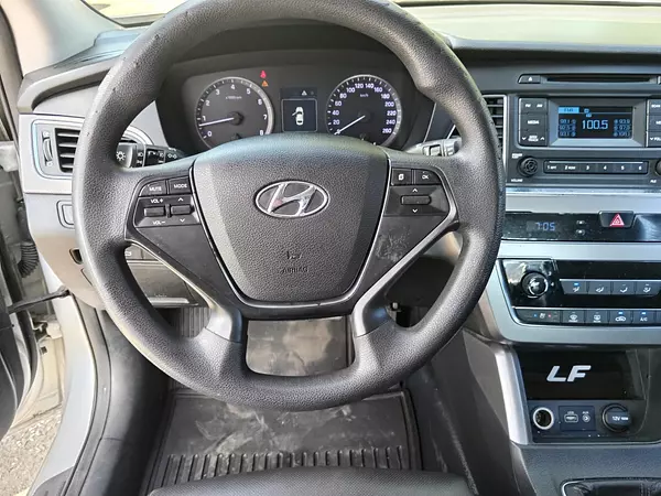 carros - HYUNDAI SONATA LF 2016 GRIS 6