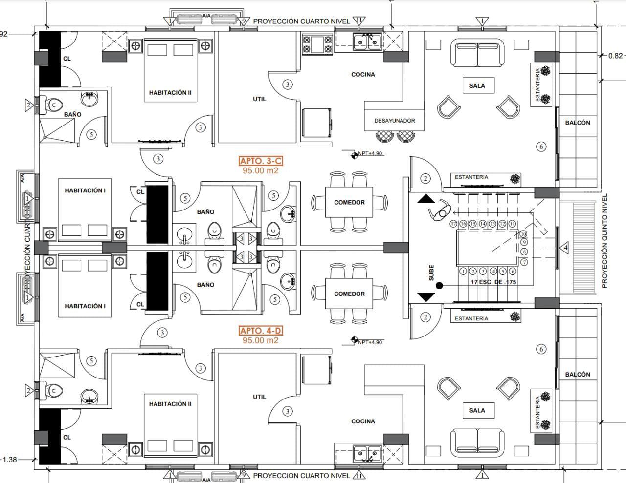 apartamentos - Proyecto en Urbanizacion Tropical 4