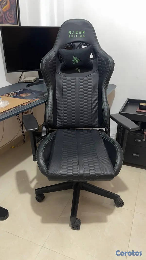 articulos de oficina - Silla Gamer Razer Edition – Excelente estado 🎮🖤 4