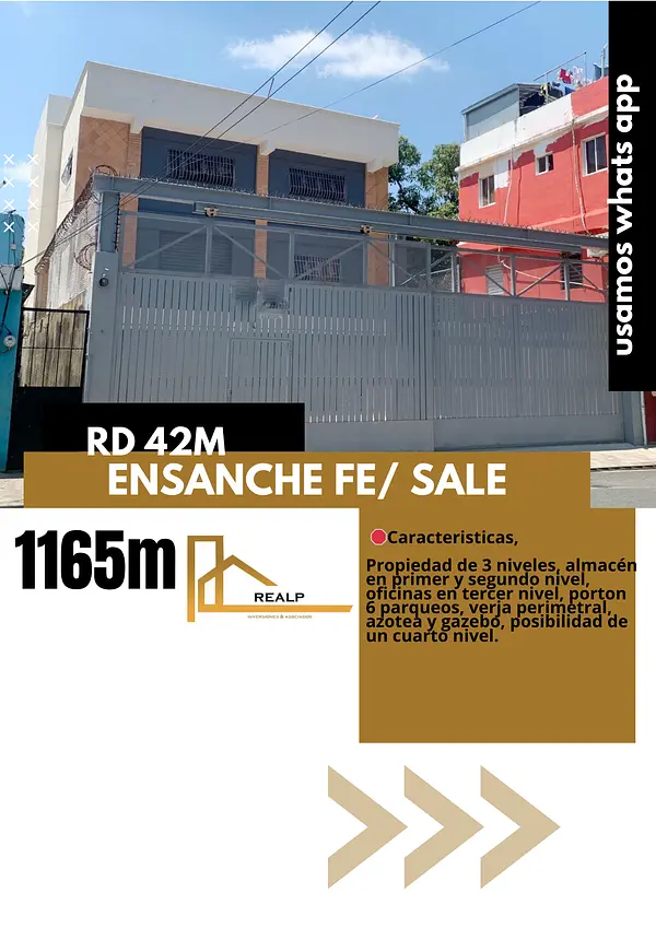 oficinas y locales comerciales - Propiedad amplia en la Fe 1