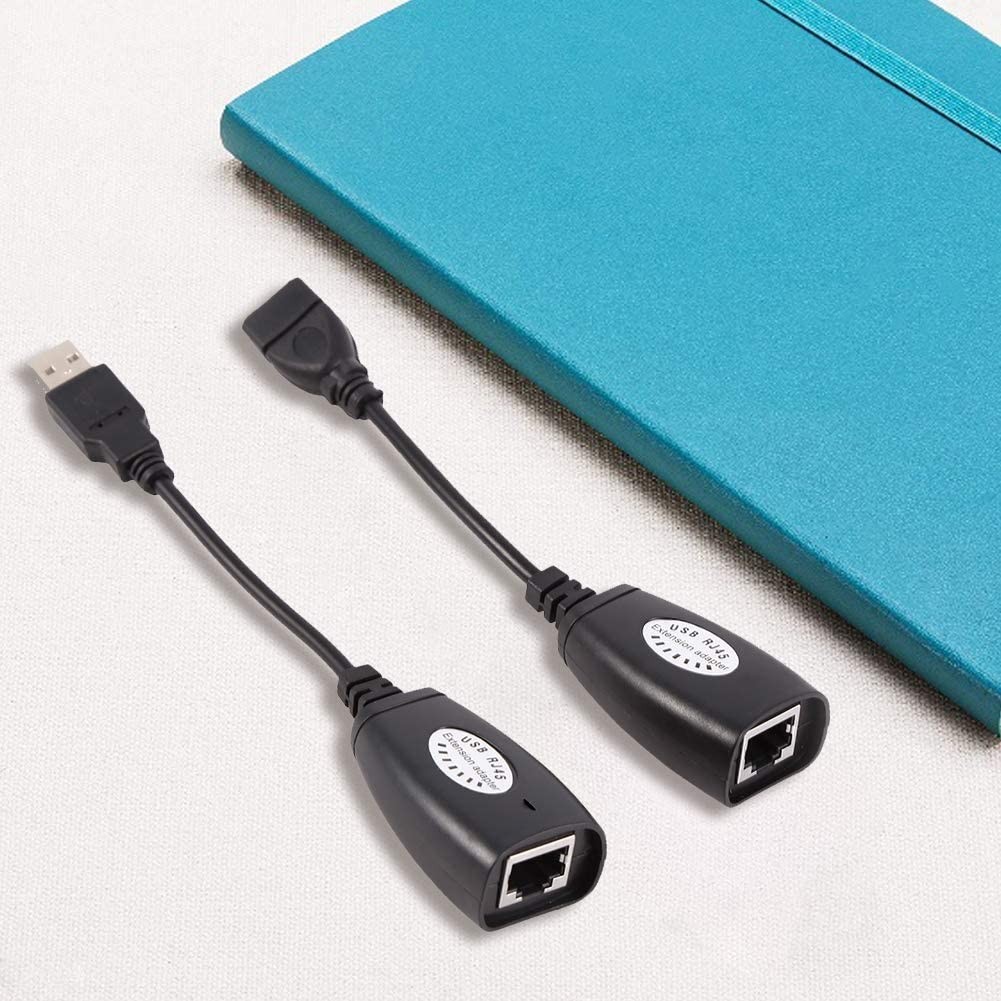 accesorios para electronica - Adaptador de extensión USB 2.0 a RJ45 maximo 150FT largo. 7