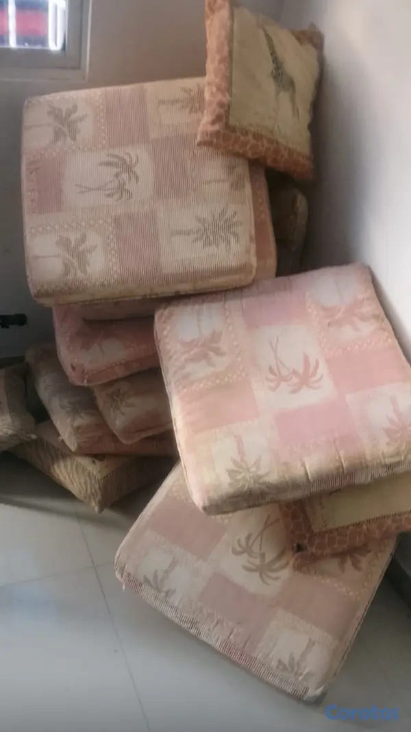 muebles y colchones - juego de muebles de mimbre ratán para terraza, bal 2