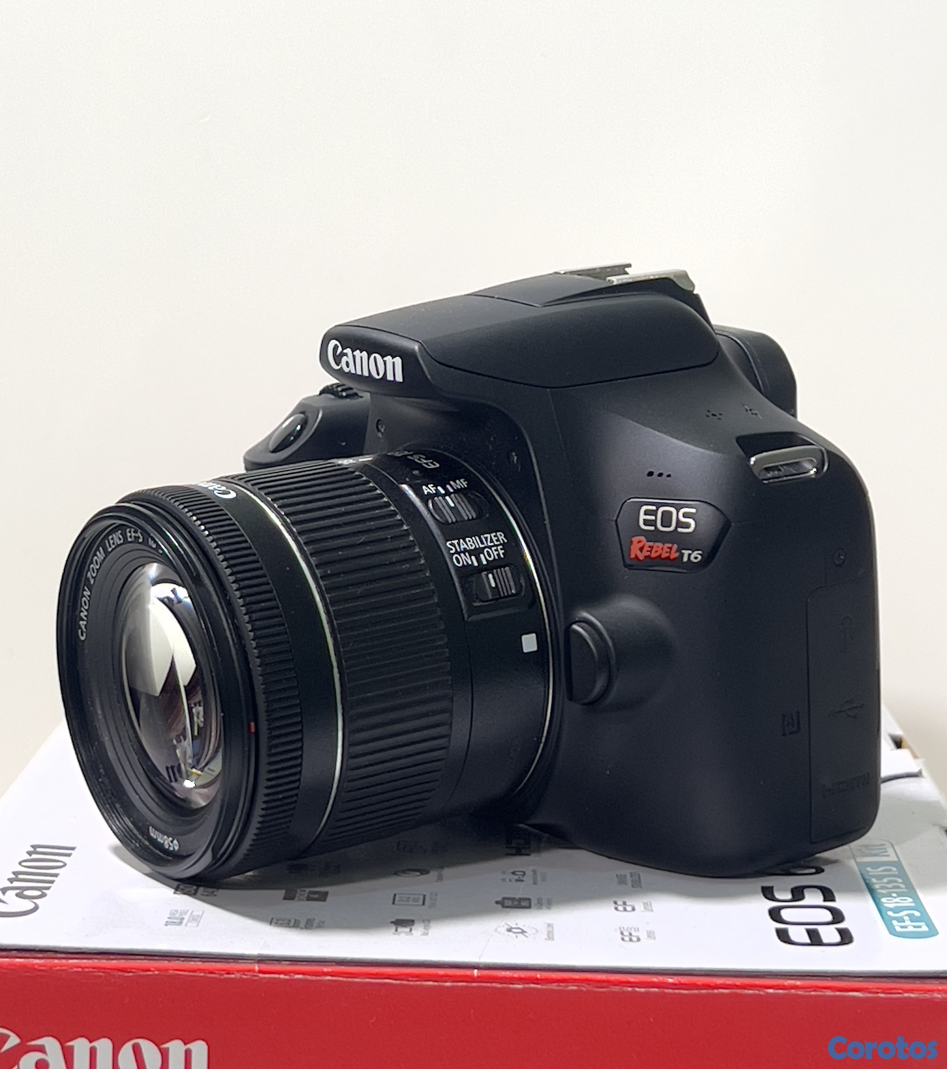 camaras y audio - Camara Canon T6 + Lente y Accesorios, recién impor 1