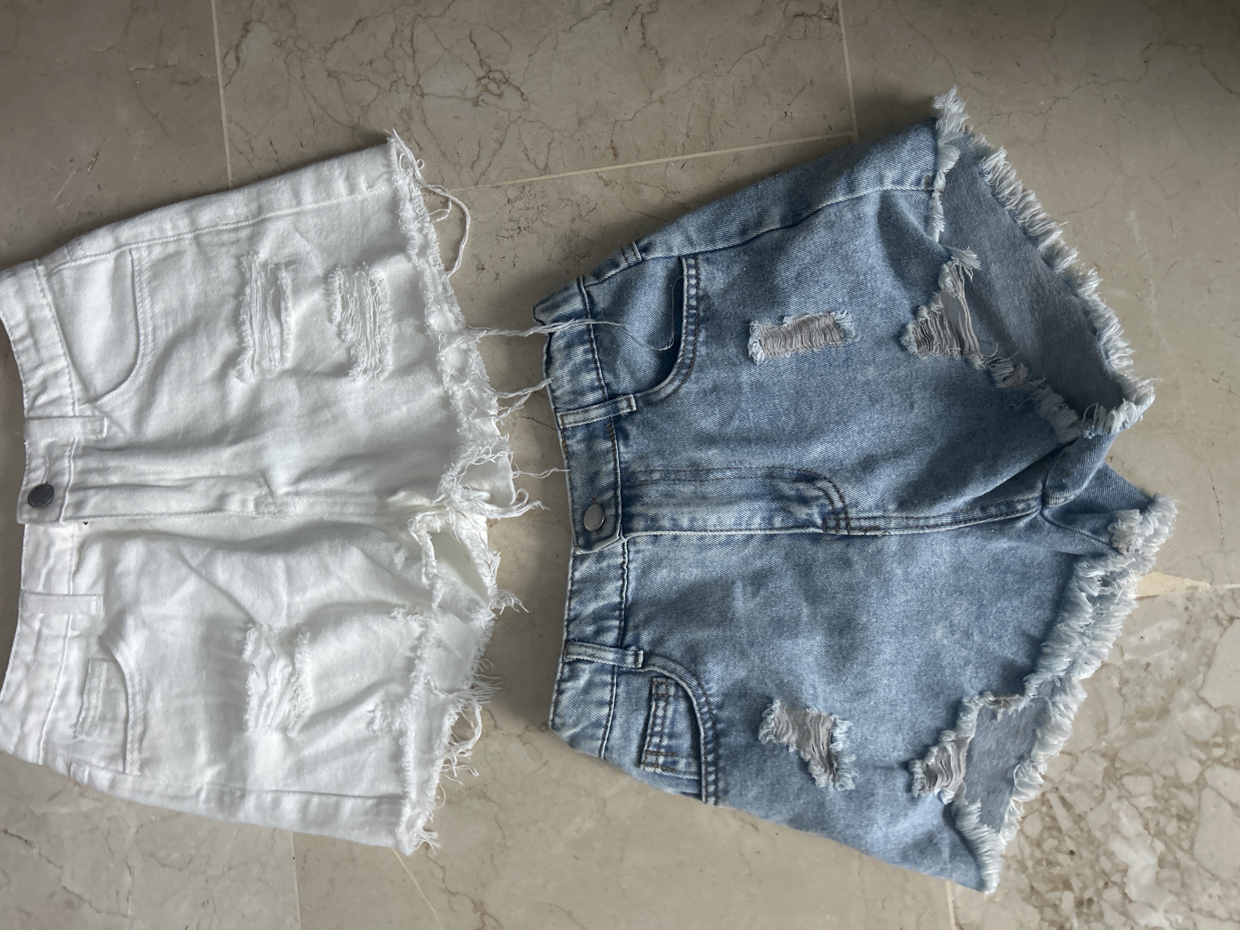ropa para mujer - 2 Shorts jeans
