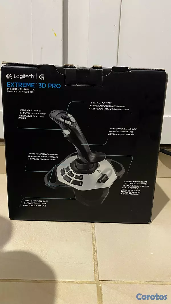 consolas y videojuegos - EXTREME TM 3D PRO
precision flightstick manche de précision  3
