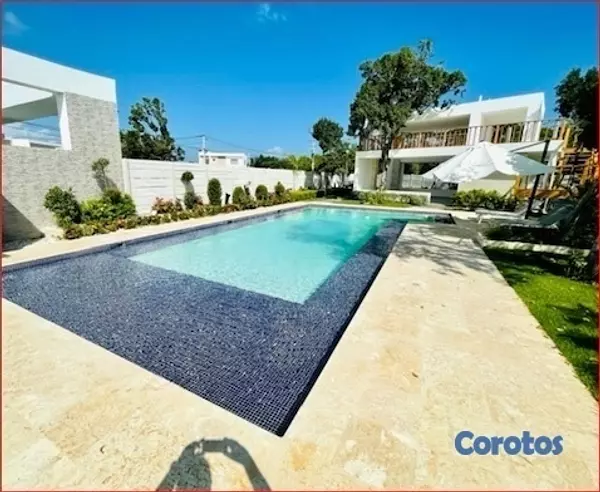 casas vacacionales y villas - Venta de Villa de lujo en punta cana con piscina zona turística  1