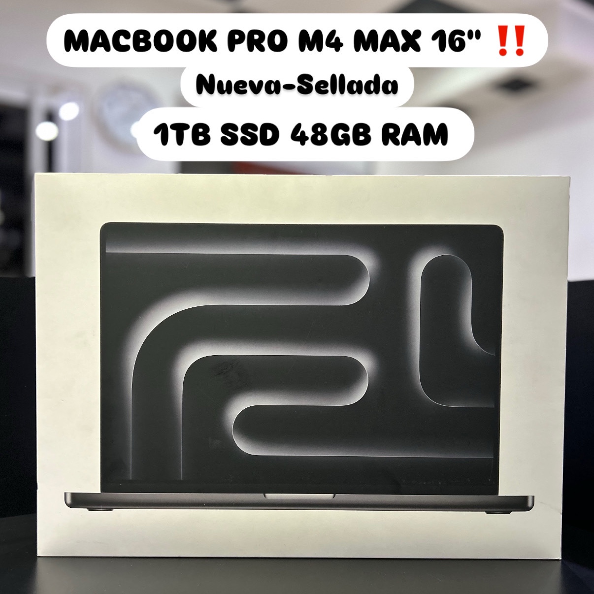 computadoras y laptops - MACBOOK PRO M4 MAX 16" 1TB SSD 48GB RAM 2024 SELLADAS OFERTA‼️