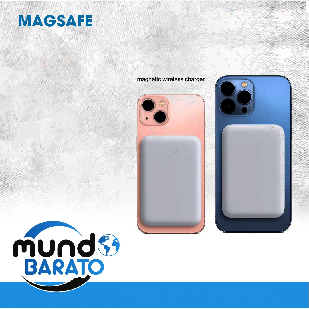 accesorios para electronica - BATERIA MAGSAFE PORTATIL PARA CASE DE IPHONE 12 Y 13, externa inalambrico mac