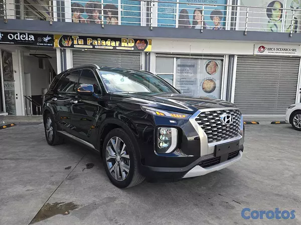 jeepetas y camionetas - HYUNDAI PALISADE 2019 NEGRO GASOLINA 6