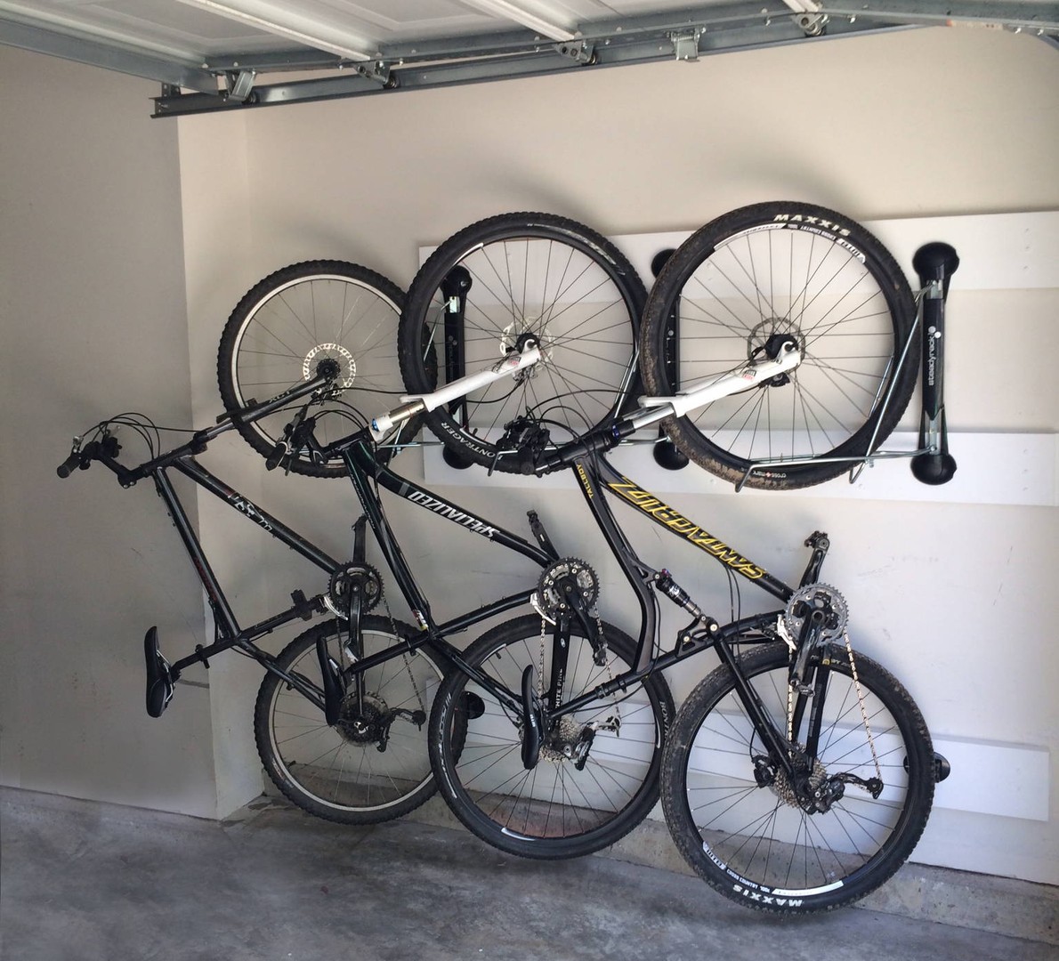 bicicletas y accesorios - PORTABICICLETA (Rack) de PARED - STEADYRACK 4