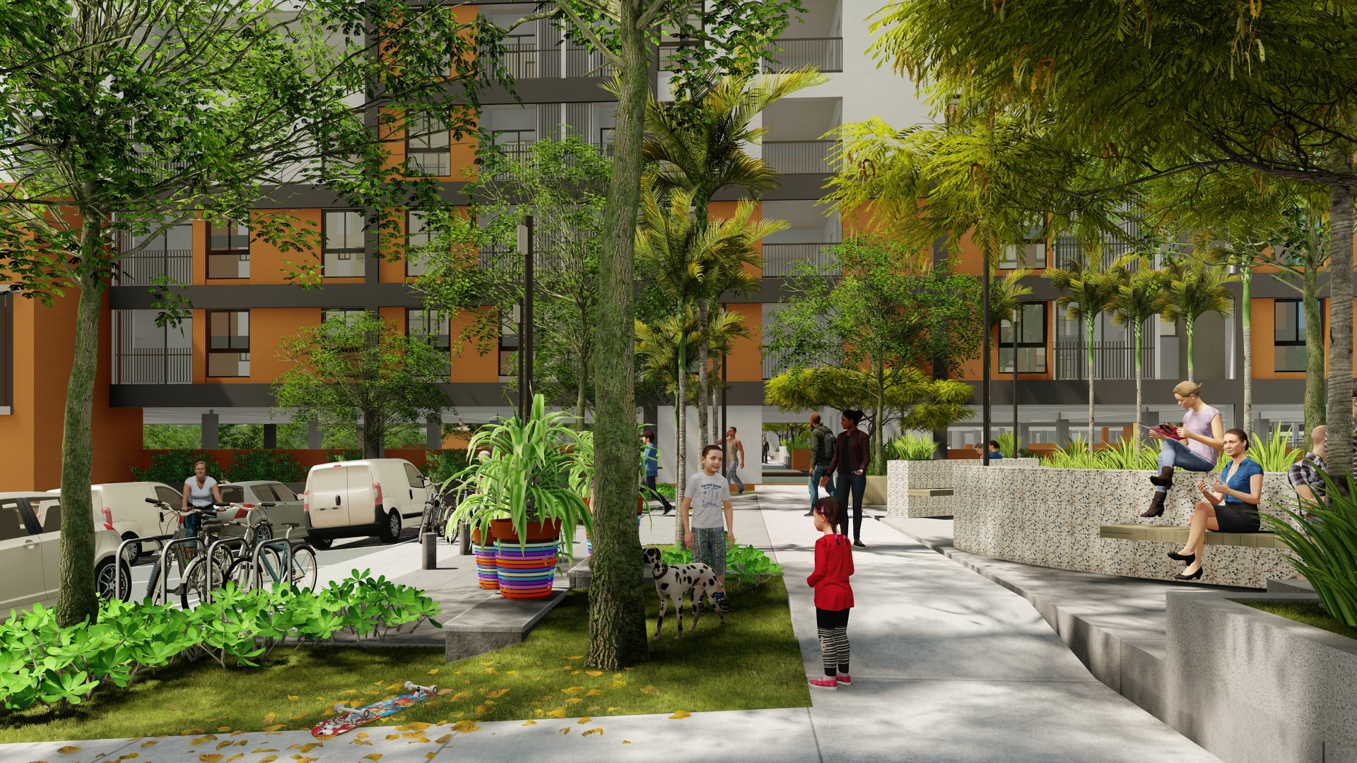 apartamentos - proyecto de apartamentos con plaza comercial en la avenida jacobo majluta 4