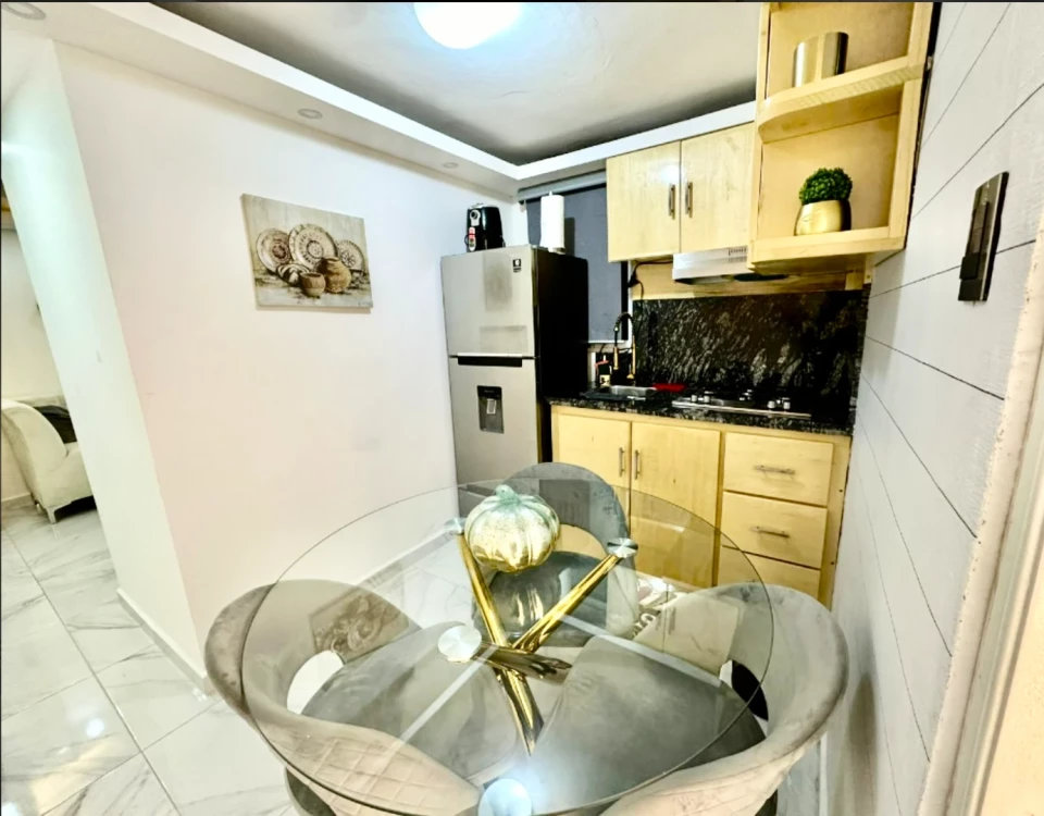 apartamentos - Apartamento Amueblado en Alquiler en Piantini 1H, 1B, 1P 2