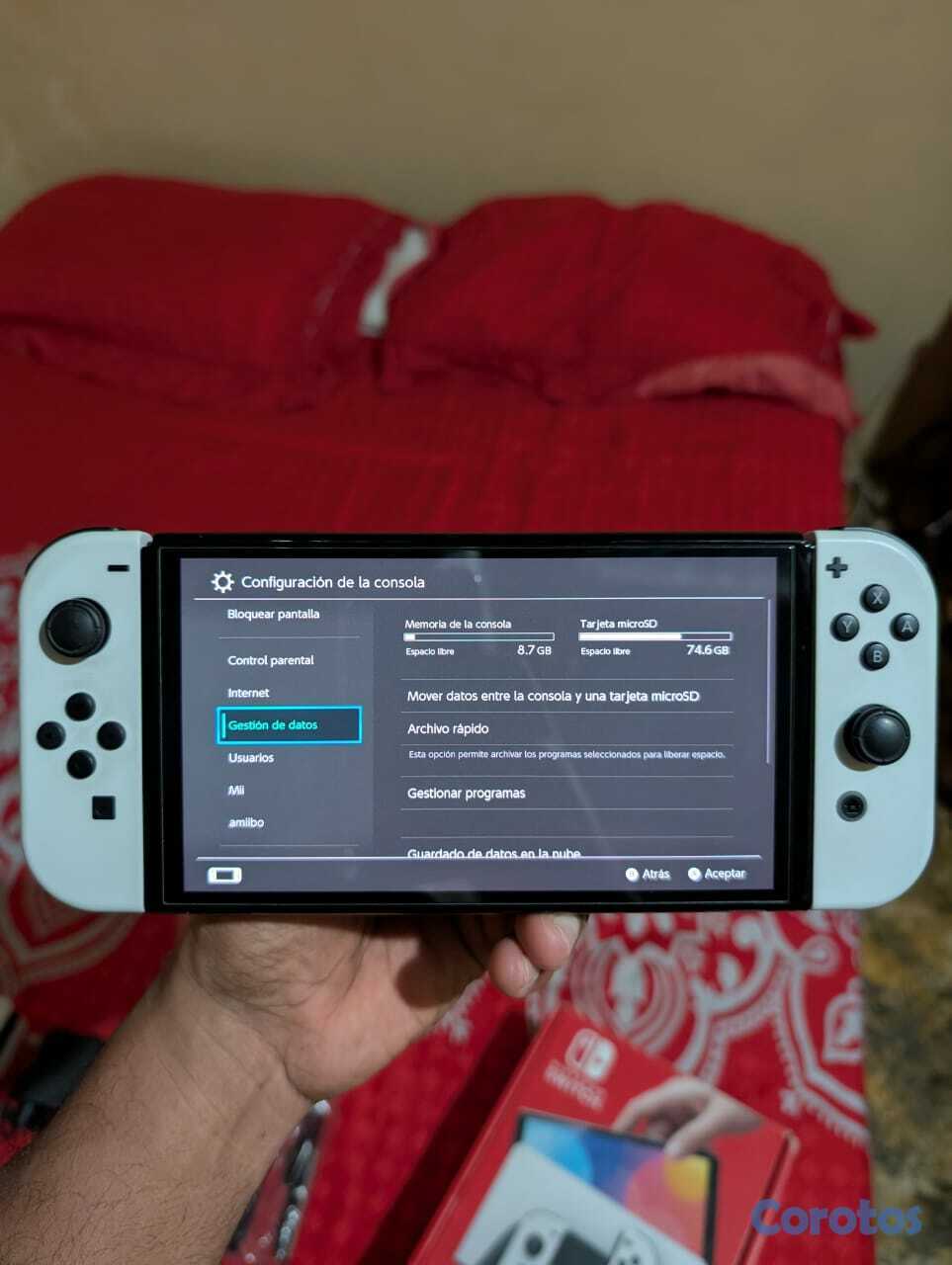 consolas y videojuegos - Nintendo Switch Oled Hackeada. 1