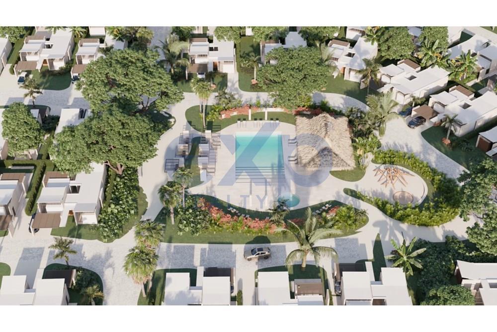 casas - Villas Economicas en Punta Cana a dos Minutos del Club de Playa Macao