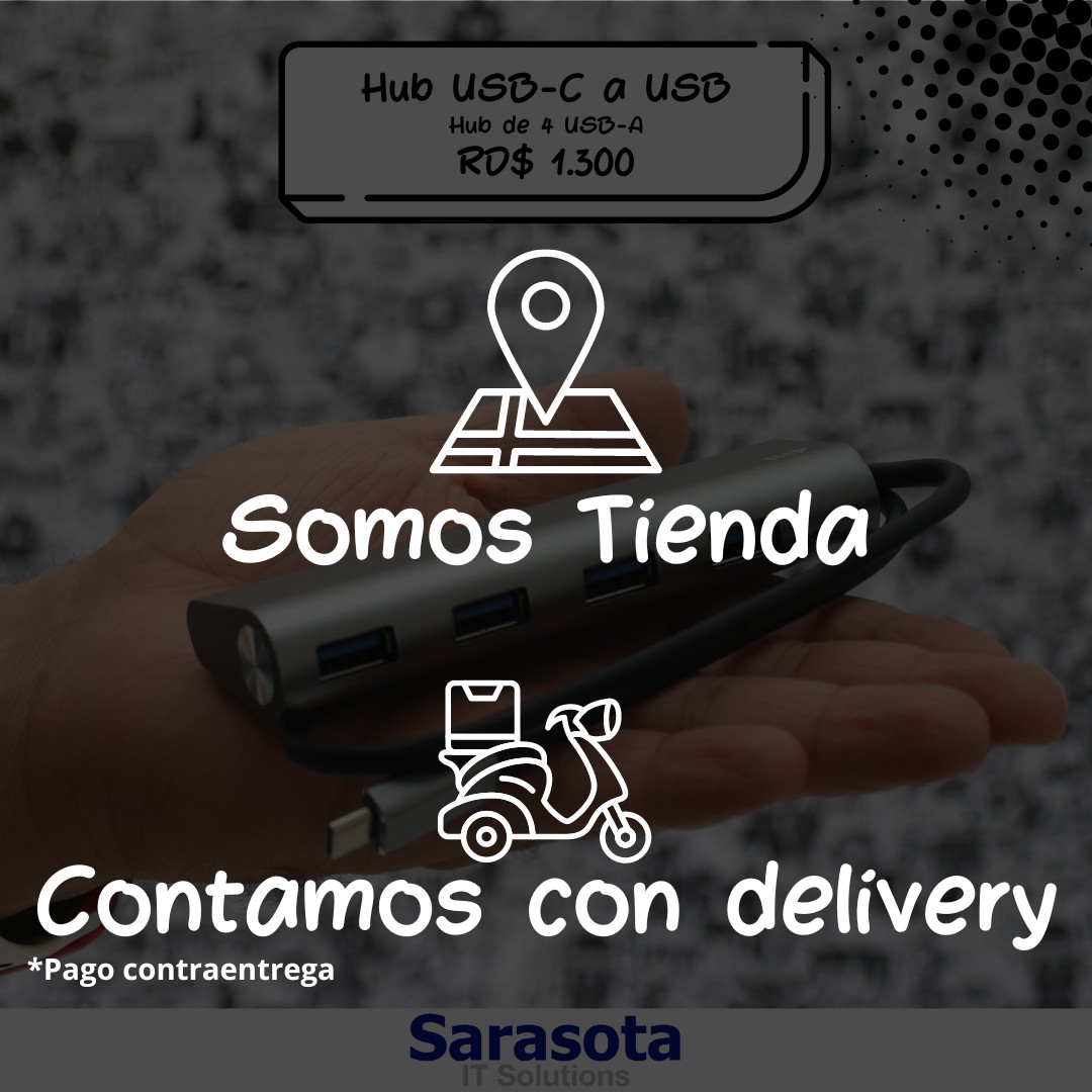 accesorios para electronica - Hub USB-C a USB Somos Sarasota 1