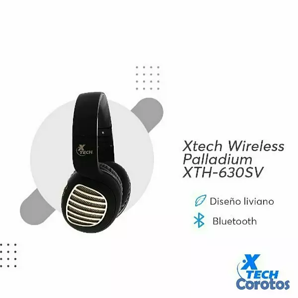 camaras y audio - AUDIFONO CON MICROFONO BLUETOOTH XTECH PALLADIUM BLUETOOTH  2
