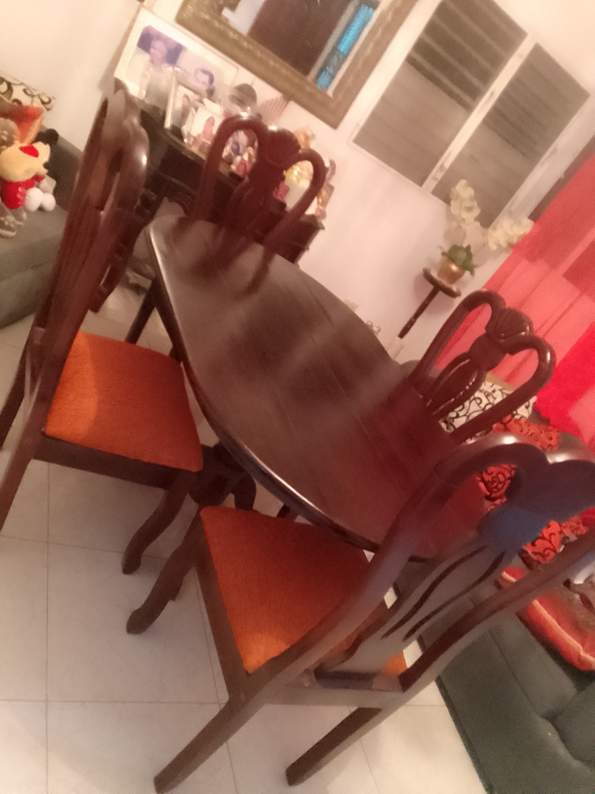 muebles y colchones - Comedor caoba