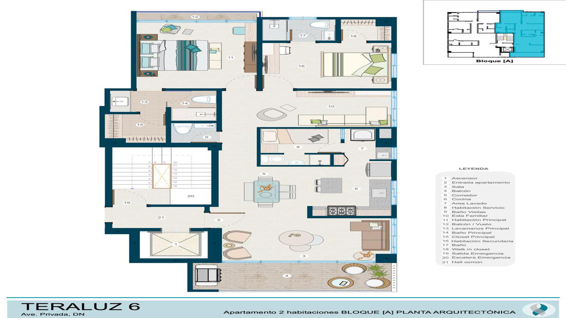 apartamentos - PROYECTO DE APTOS EN BELLA VISTA 3