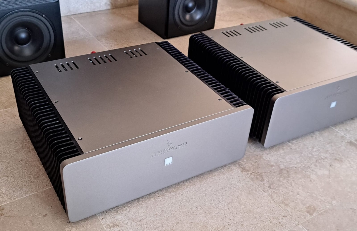 camaras y audio - Amplificadores Jeff Rowland model 3 monoblocks power amp 0