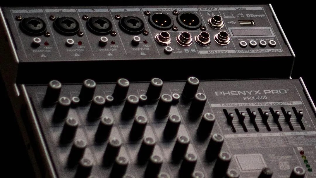 camaras y audio - Mezclador de Audio Phenyx PRX-600