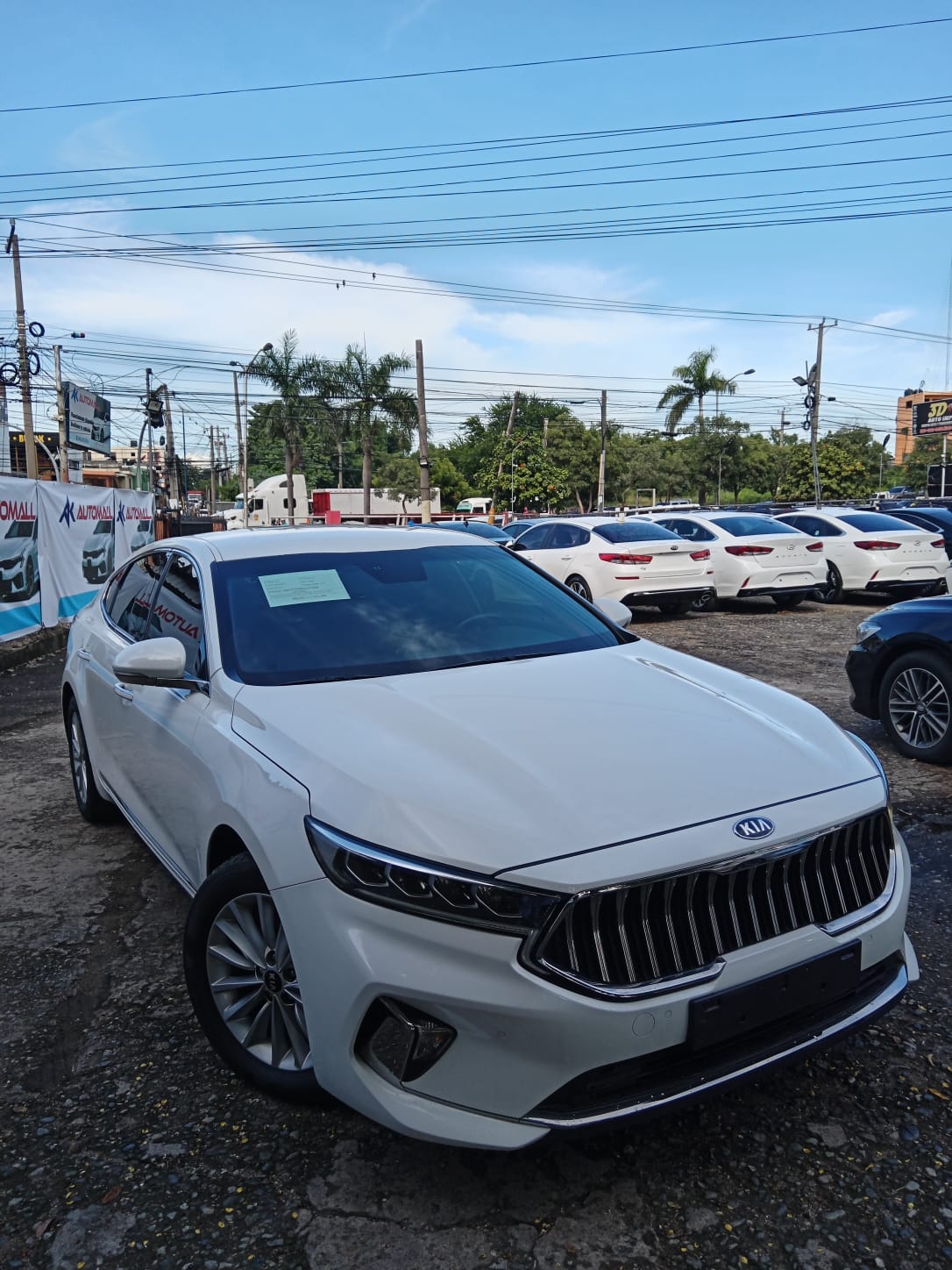carros - KIA K7 2020 BLANCO 2