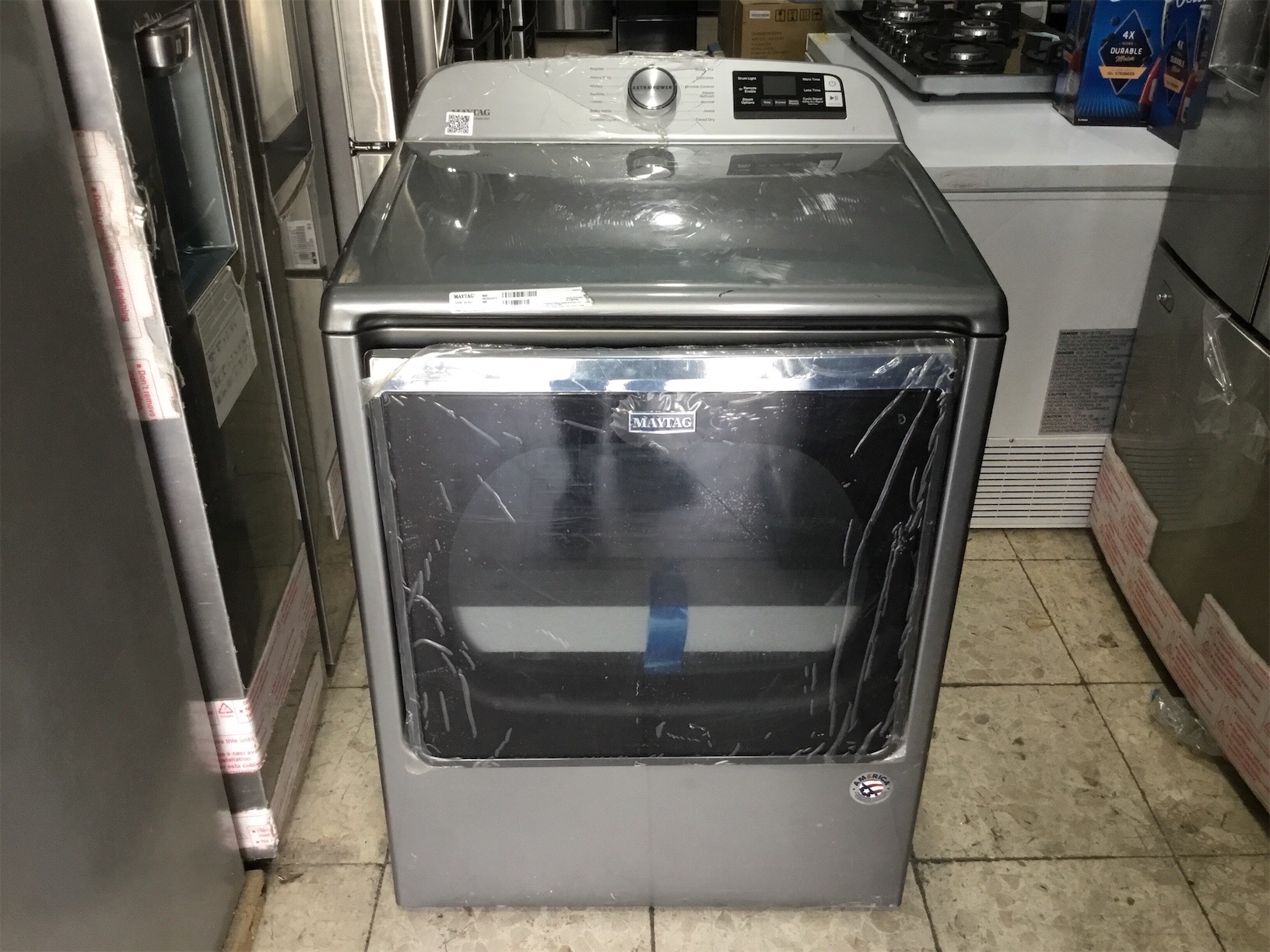 electrodomesticos - Secadora Maytag de Gas Platinada