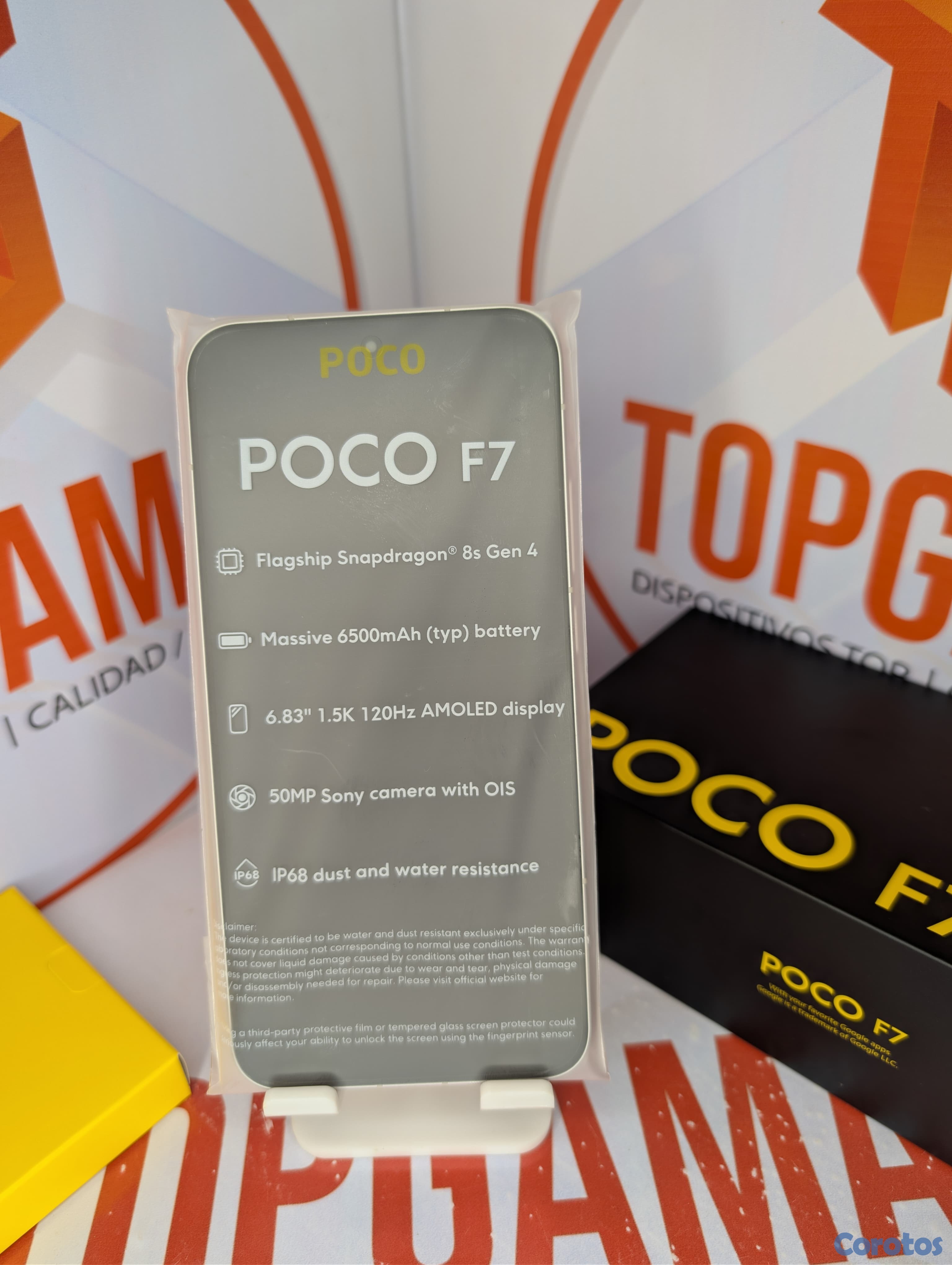 celulares y tabletas - POCO F7 5G, 12GB RAM 512GB ROM 6