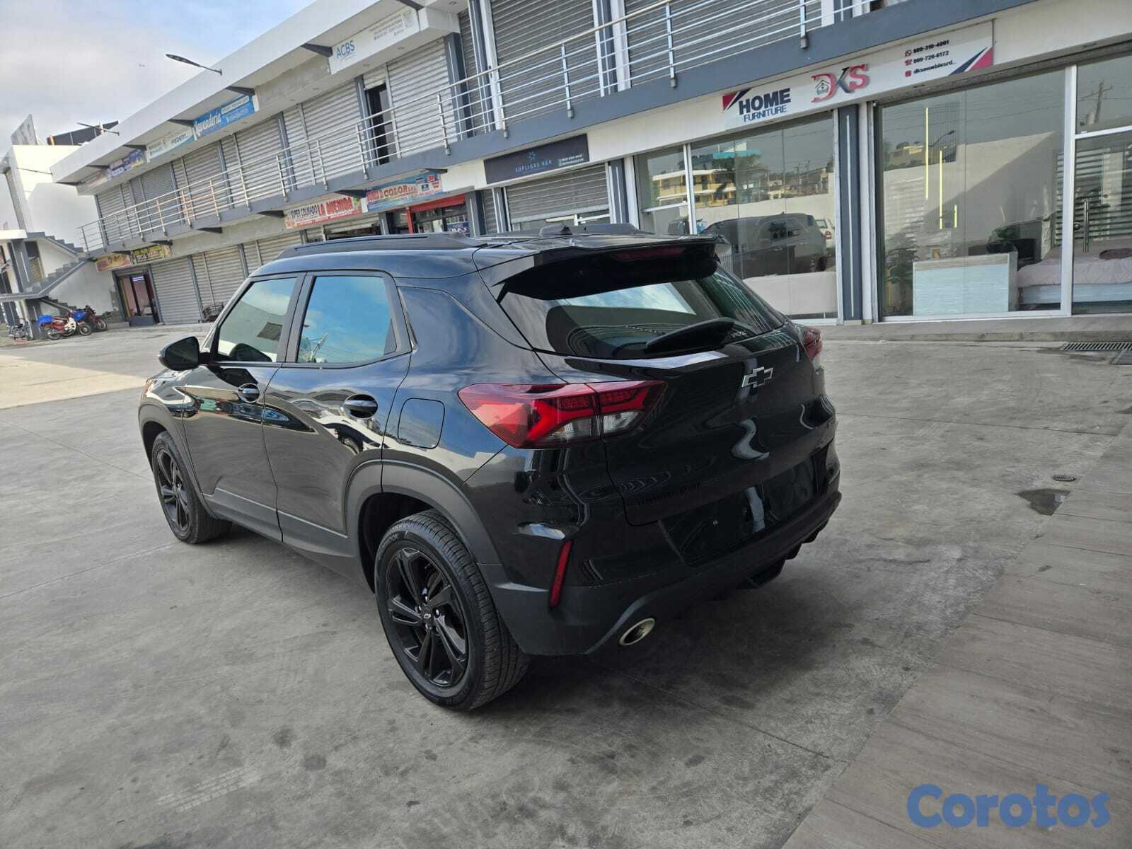 jeepetas y camionetas - CHEVROLET TRAILBLAZER 2022 NEGRO GASOLINA 6