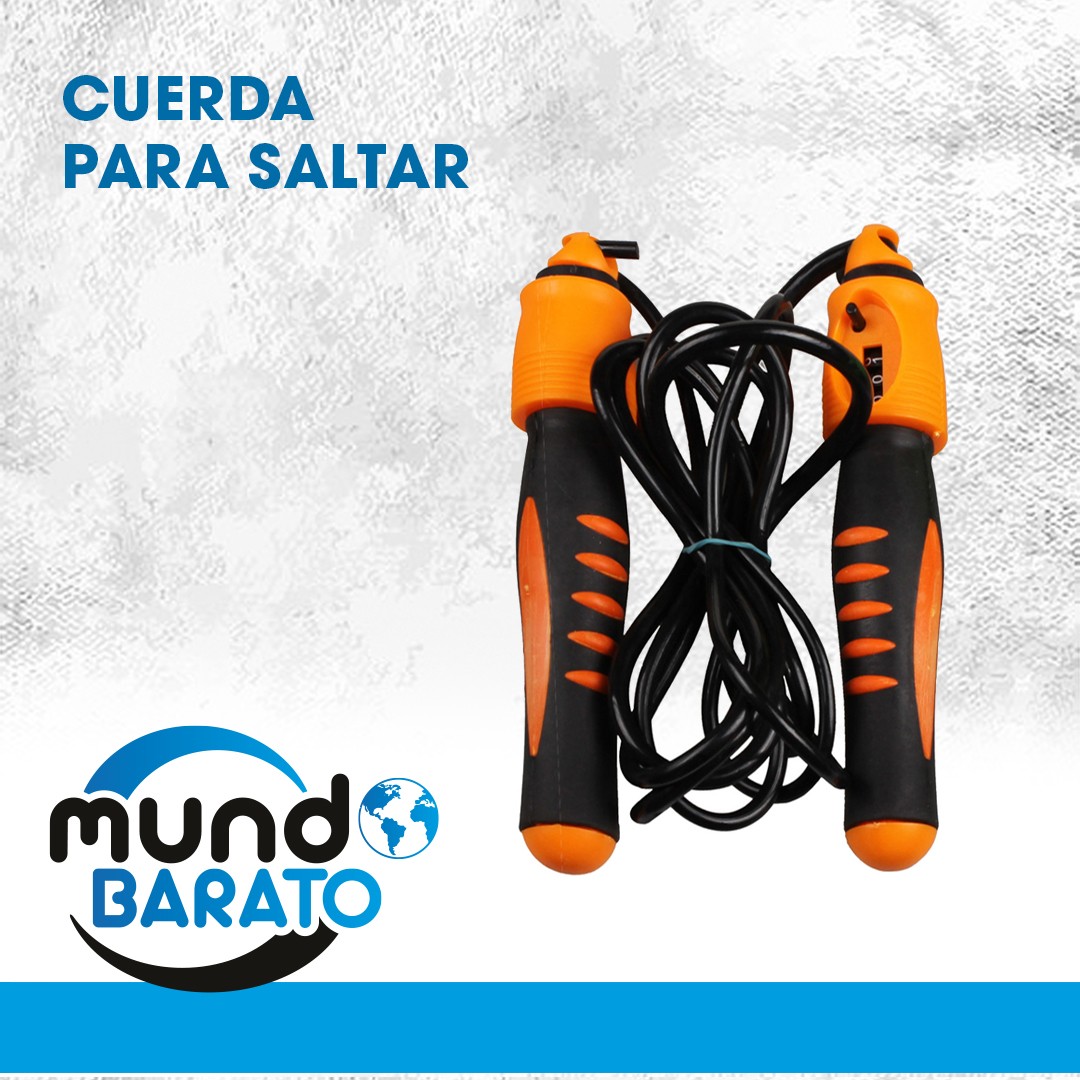 deportes - Cuerda de saltar para salto profesional con contador soga