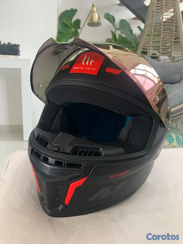 accesorios para vehiculos - Casco MT STINGER 2 S 8