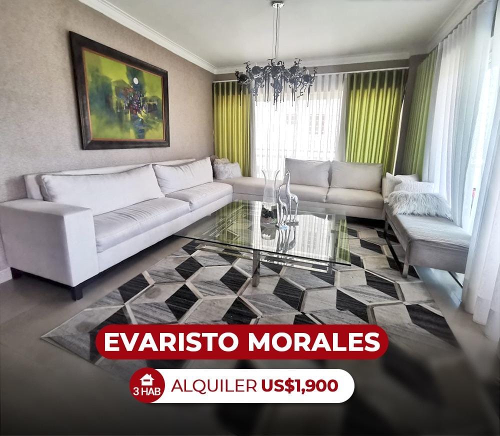 apartamentos - ALQUILO EN TORRE FAMILIAR APART. AMUEBLADO 3HAB.