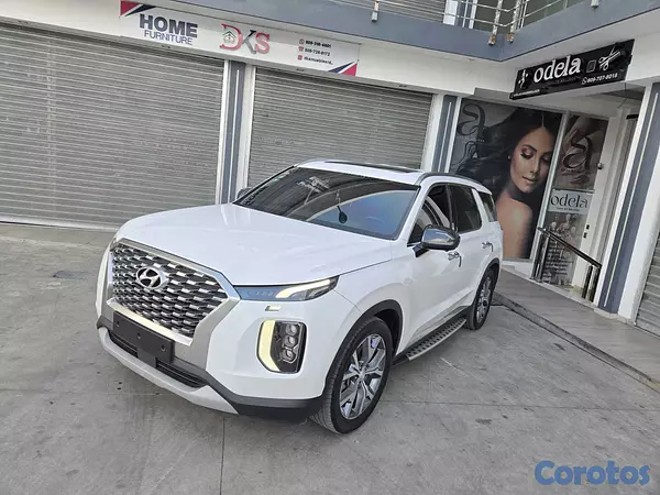 jeepetas y camionetas - HYUNDAI PALISADE 2019 BLANCA GASOLINA 2