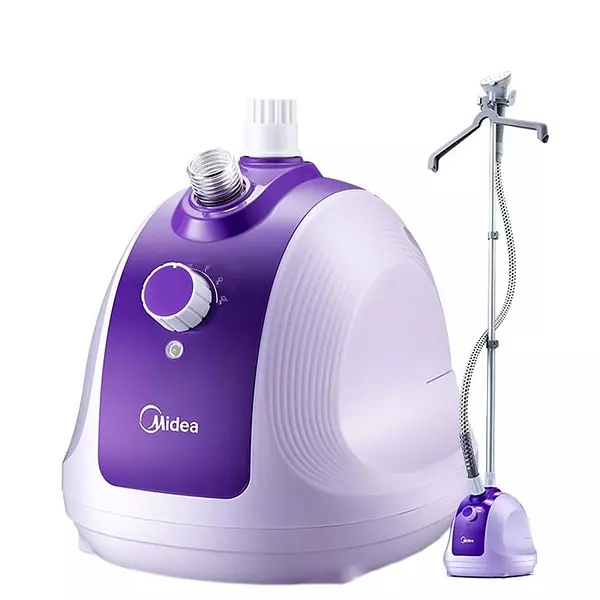electrodomesticos - Plancha A Vapor Vertical Midea 3 Niveles 1260w Ideal para paca 8