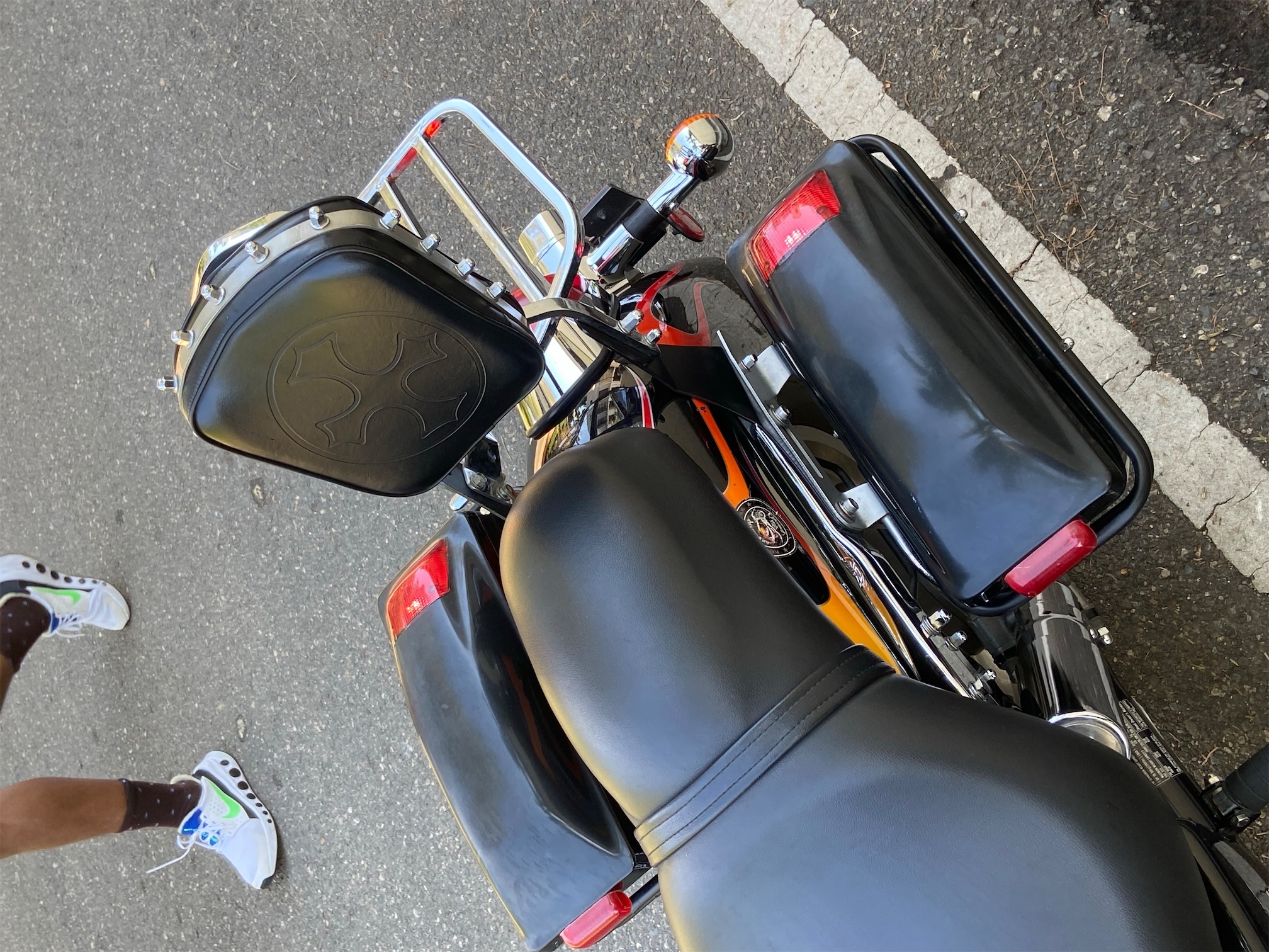 motores y pasolas - Moto tipo Harley Davidson