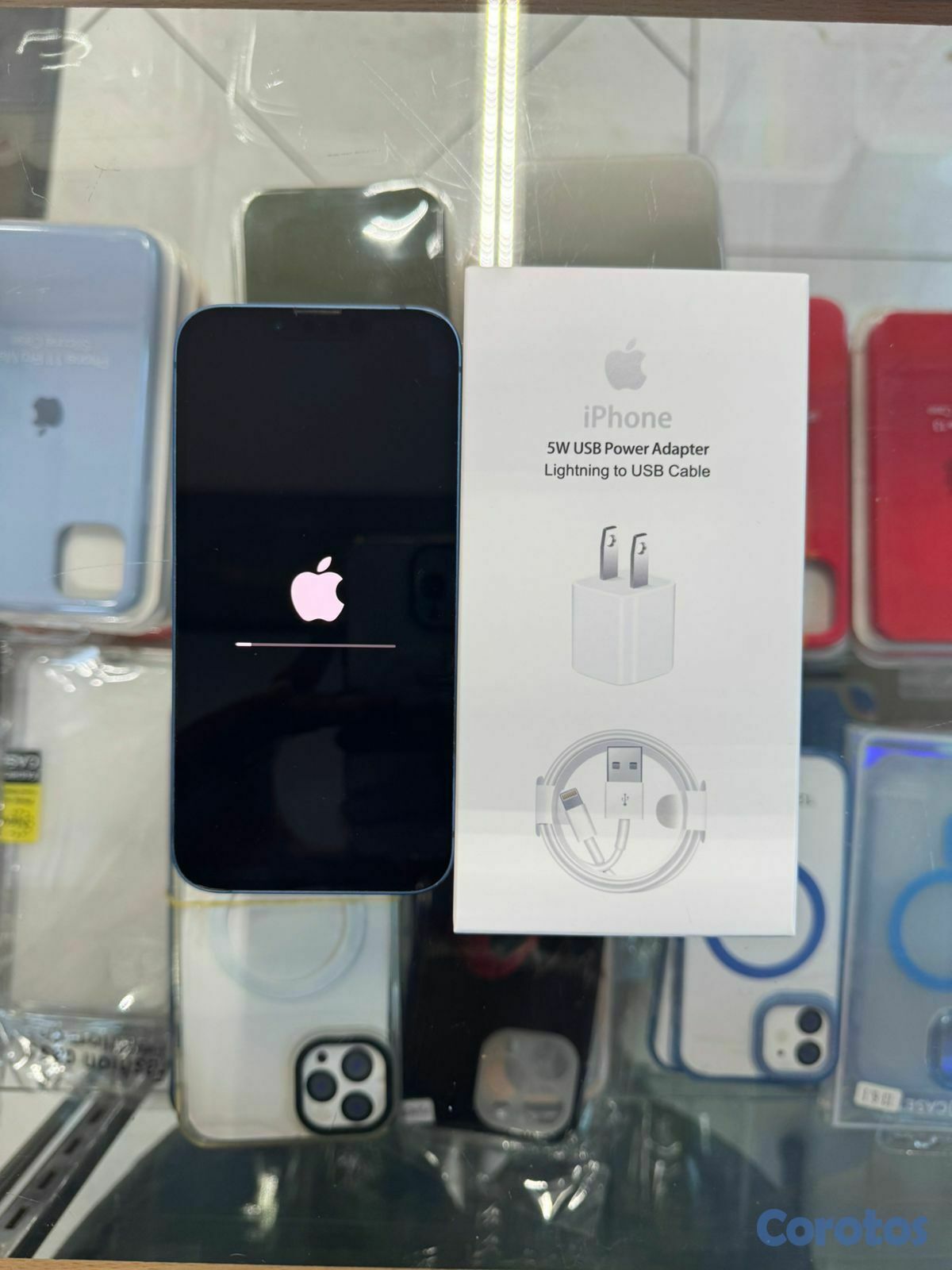 celulares y tabletas - iphone 13 azul 128 GB Desbloqueado. 2