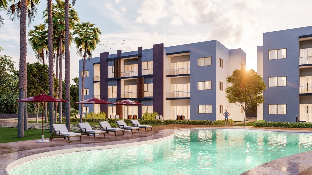 apartamentos - Apartamentos en venta en Punta Cana con acceso privado a la playa. Desde US$125k