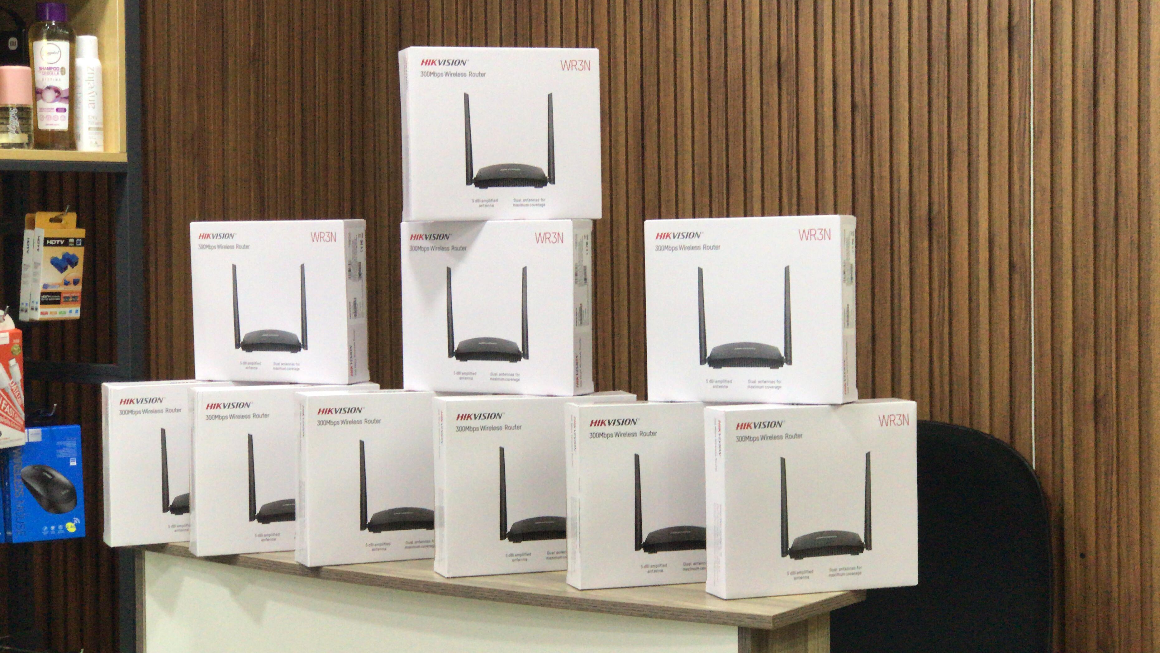 camaras y audio - router Hikvision  1