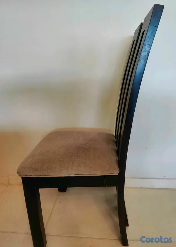 muebles y colchones - Juego de comedor en caoba de 6 sillas negociable 2