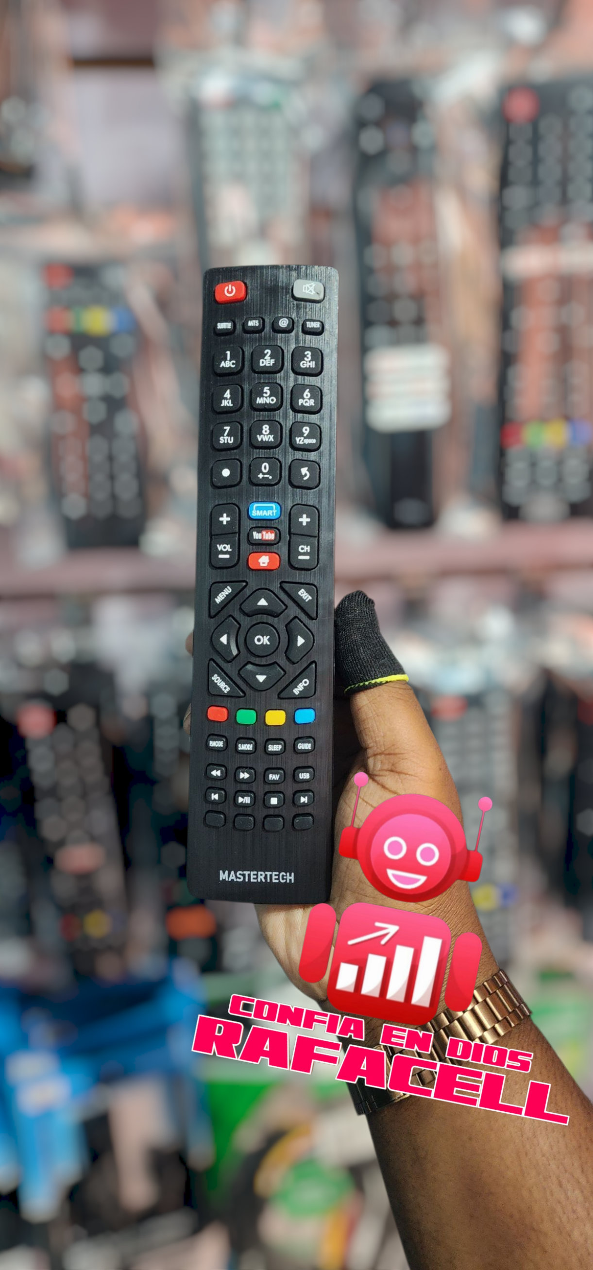 tv - CONTROL REMOTO MASTERTECH 