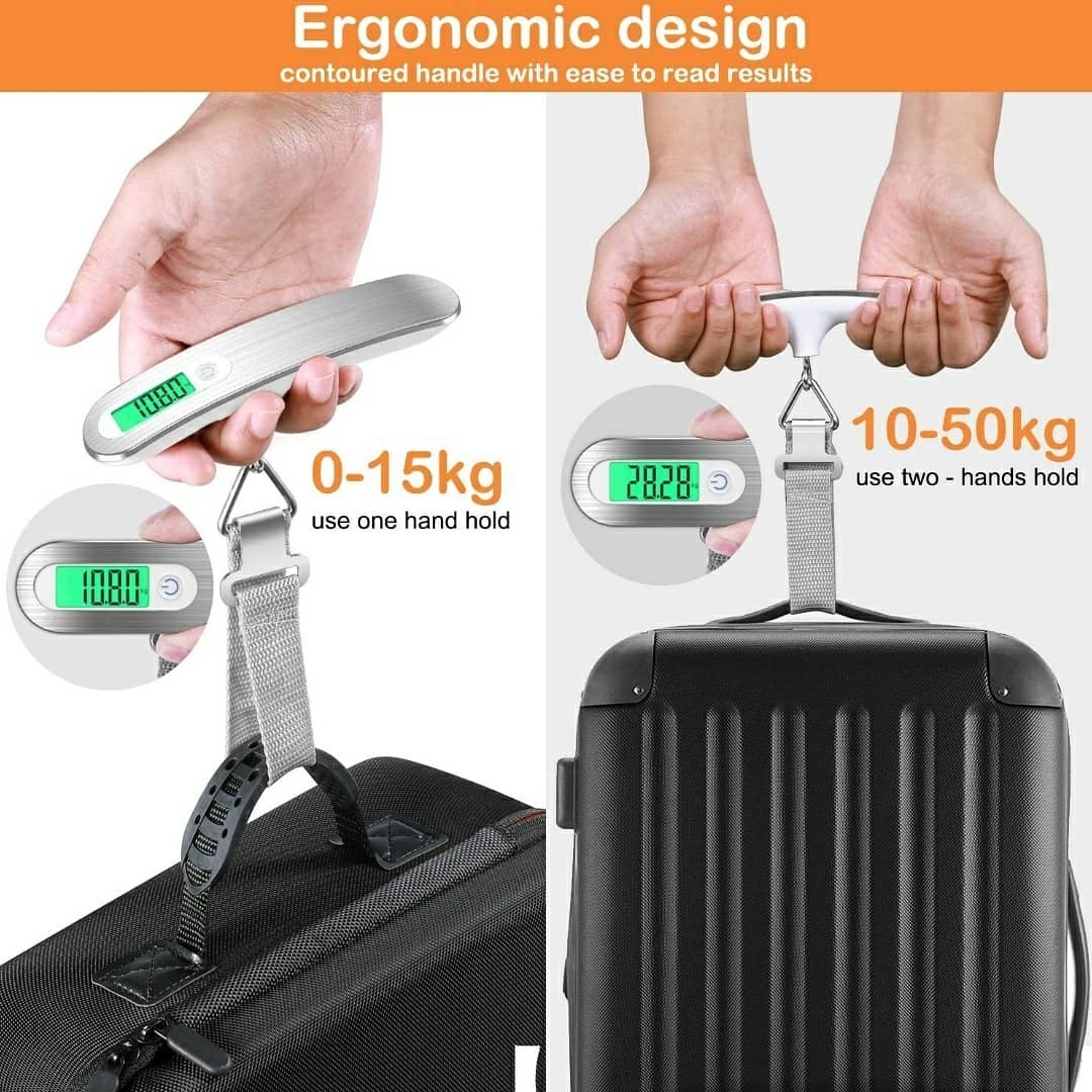 otros electronicos - Báscula, balanza, peso para equipaje, maletas, bultos 2