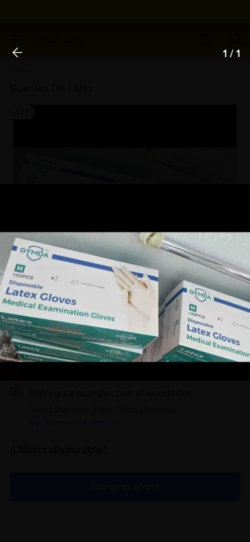 salud y belleza - guantes de latex 