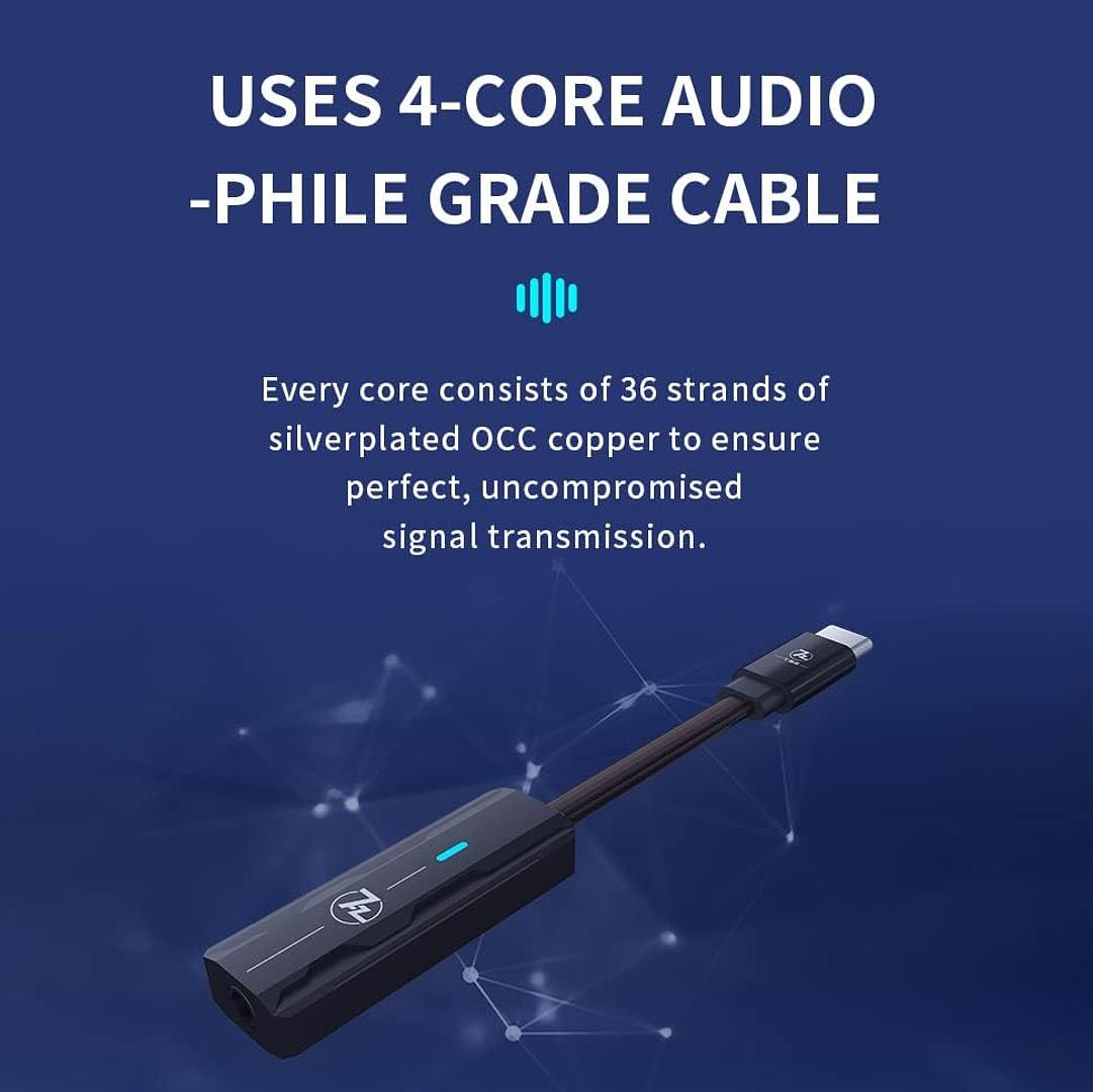 camaras y audio - 7Hz 71 Dongle DAC Amplificador auriculares AKM4377 8