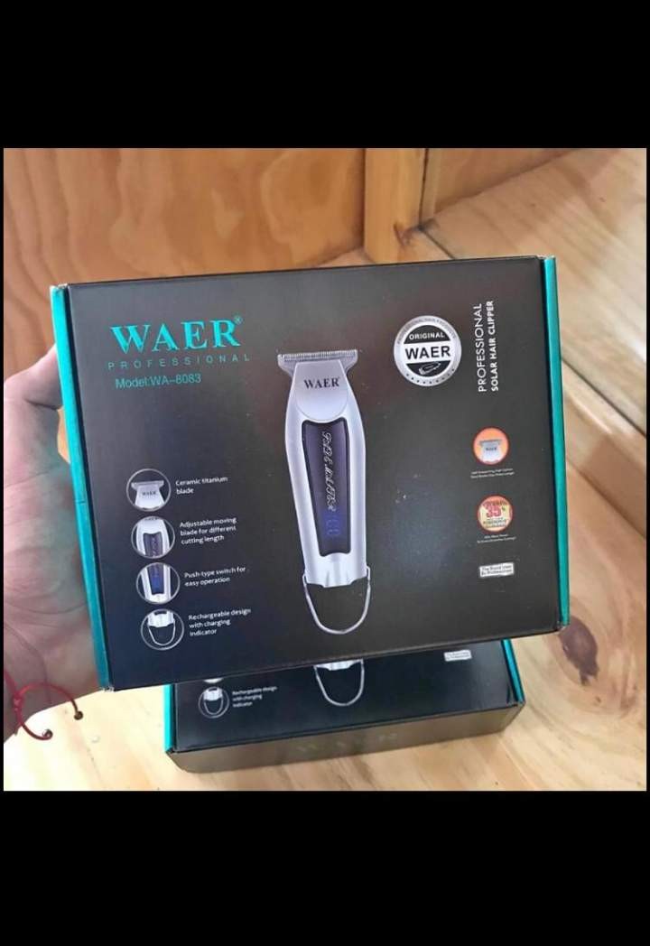 salud y belleza - Maquina de afeitar y recortar Waer WA-8083 2