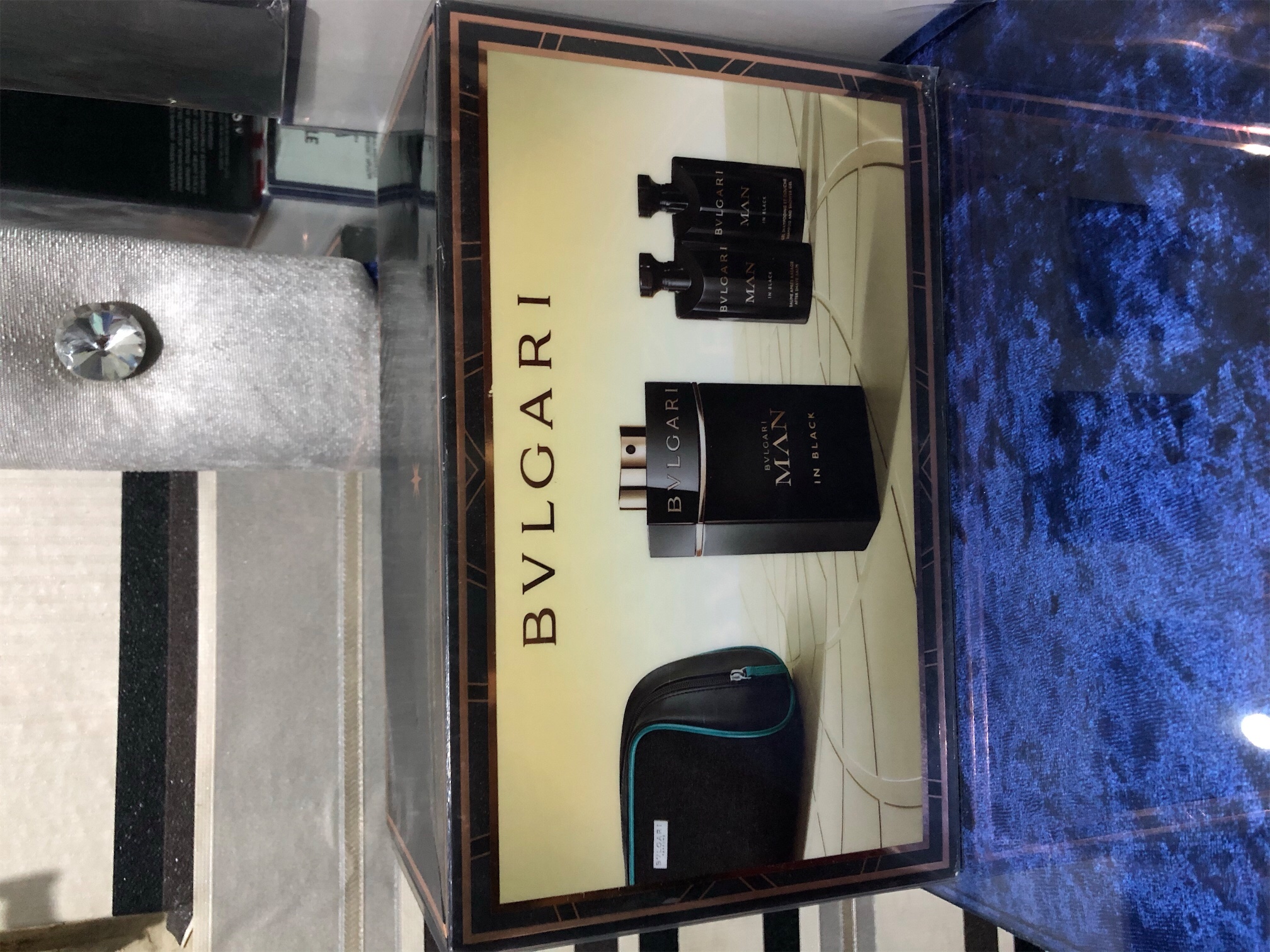 salud y belleza - Perfume set bvlgari man in black