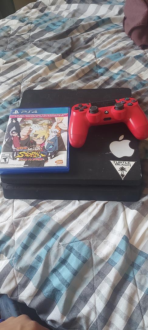 consolas y videojuegos - play 4 slim 1 tera con boruto