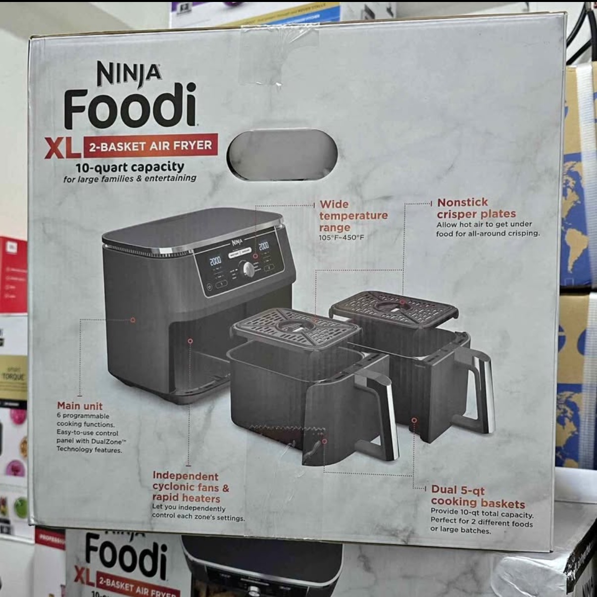accesorios para electronica - NINJA AIR FRYER FOODI XL 