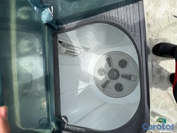 electrodomesticos - lavadora lg semiautomática de 30 lbs buen estado 2