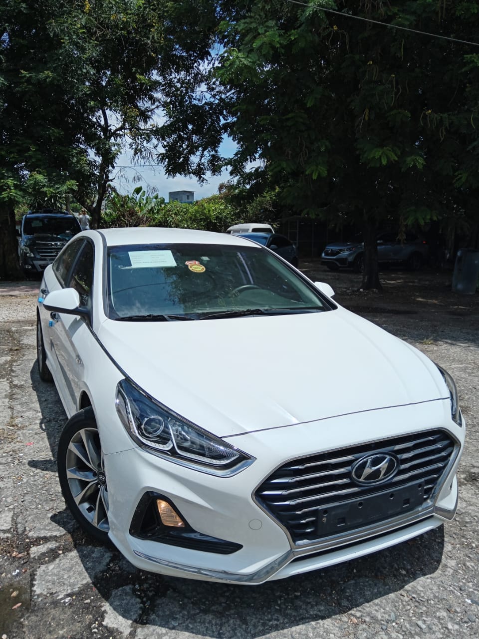 carros - HYUNDAI SONATA NEW RISE 2018 BLANCO 5